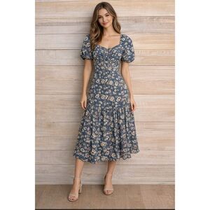 Balielf made by hand Lilit Midi Dress Size M